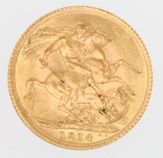 A sovereign 1914