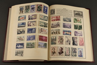 An album of used World stamps including GB, Belgian, Austria, France, Malaysia, Poland, South Africa, Spain