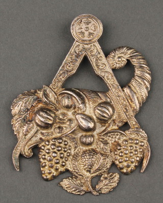 A Masonic silver Steward's collar jewel 43 grams 