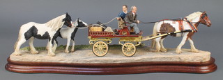 A Border Fine Arts figure group - All Set for Appleby Fair B1153 no.342/600 2008 aryes 18 1/2" 