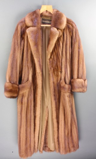 Neustadter Fur, a lady's full length mink coat 
