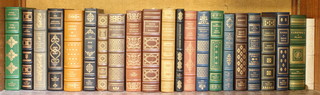22 Franklyn Library limited edition volumes with decorative bindings 