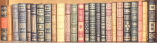 25 Franklyn Library limited edition volumes with decorative bindings 