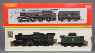 A Hornby OO gauge no.R2234 locomotive and tender William IV in BR green livery boxed and with instrcutions