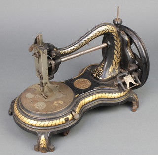 A Jones hand machine manual sewing machine, serial number 97101
