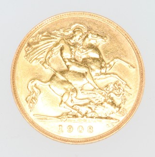 A half sovereign 1903