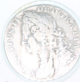 A George II shilling 