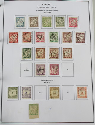 An album of mint and used stamps Finland, France, Iceland and Italy 1850-1936 