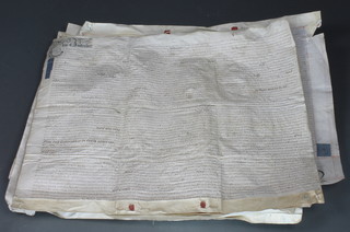 A collection of  Georgian and later leases/indentures 
