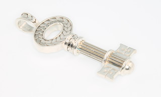 A silver Theo Fennell key pendant 26.3 grams 