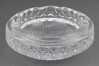 A Waterford Crystal ashtray 7" 