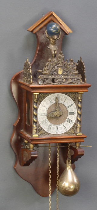 A Dutch style Zaandam wall clock 