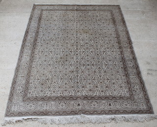 A white ground Anatolian Kaysari carpet 80" x 102" 