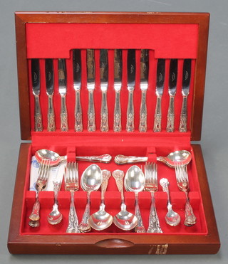 A canteen of Newbridge silver plated cutlery 
