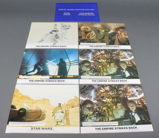 20th Century Fox, 7 film colour lobby cards for Star Wars Empire Strikes Back 