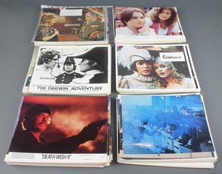A large quantity of 1960's and 70's film lobby cards 