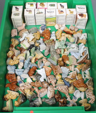 A collection of Wade Whimsies including Wild Animal series, boxed