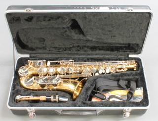 An SCHwarzschild Super Spur saxophone 
 
