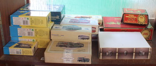 12 Corgi Classic model omnibuses and trams, 3 Corgi commercial vehicles and a Corgi 75th Anniversary of East Kent buses, boxed, a special edition Matchbox model of Yesteryear 1929 Scammell RE truck and tender, do. Stephensons Rocket and a Corgi limited edition set of 3 Harry Potter cars boxed
