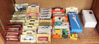 10 Matchbox models of Yesteryear, 18 Days Gone models and various other model cars, a Wooster model of British Airways Concorde and a Matchbox special edition model SY43 of a fire engine 