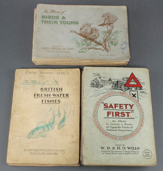 7 Players cigarette card albums and 3 Wills cigarette card albums