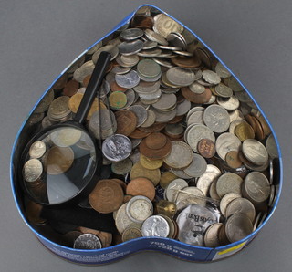 A quantity of pre-1947 coins 110 grams and minor UK and foreign coins 