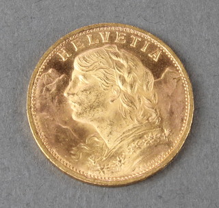 A 20 franc 1935