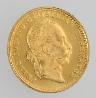 An Austrian 1 ducat 1915 