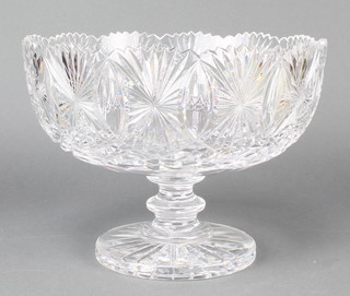 A Waterford Crystal pedestal fruit bowl 11" 