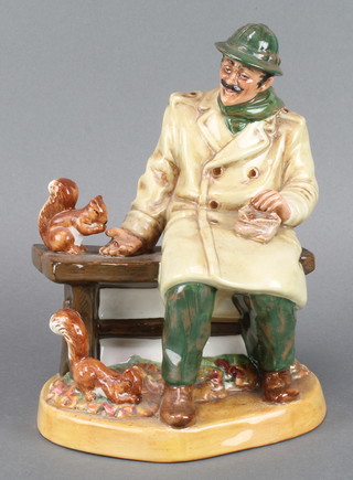 A Royal Doulton figure - Lunch Time HN2485 8 1/2" 