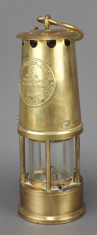 The Protector Light and Lamp Company miner's safety lamp type 6 