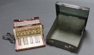 A Midella accordion with 12 buttons 