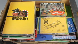 Various Marklin and other model railway brochures 