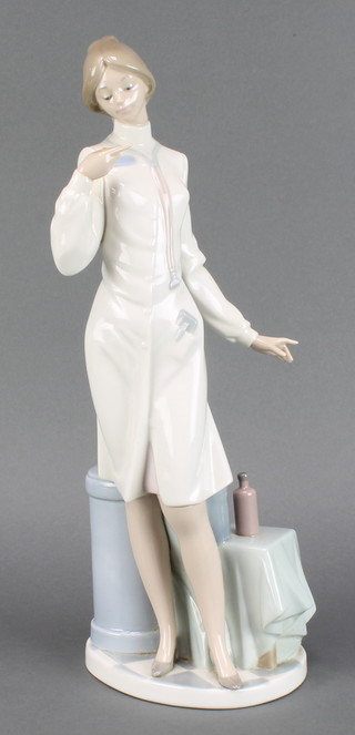 A Lladro figure of a Doctor 14" 
