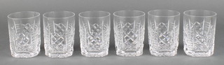 A set of 6 Waterford Crystal tumblers 
