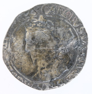 A Charles I shilling 1625-1649