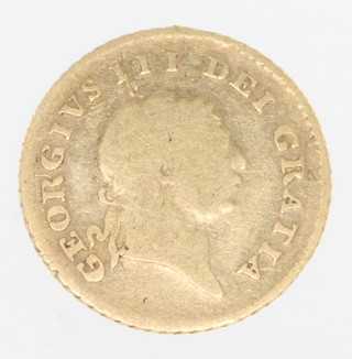 A George III 1810 third guinea 