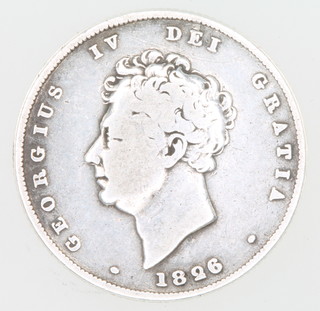 A George IV shilling 1826 