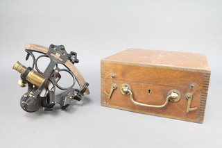 Hezzanith, a sextant no.63107 with workshop certificate dated 6 February 1963, cased