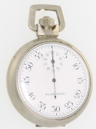 A metal cased Elgin Timer stop watch with seconds at 60   39627330 - American Army issue
