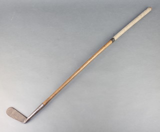 A Tom Morris St Andrews Special hickory shafted putter