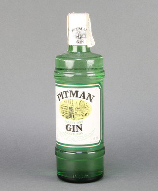 A 70cl bottle of 1970's Pitman gin 