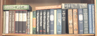 Twenty seven Folio Society books in slip boxes