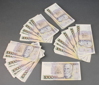 Bank notes, 1000 Mil Cruzados nos. B1672023501 to B1672023999 