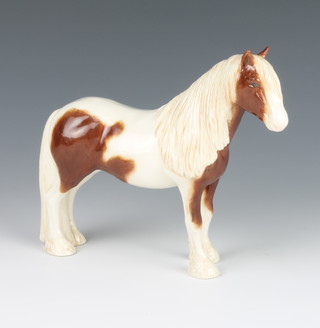 A John Beswick figure of a dappled horse 8 1/2" 