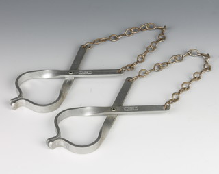 A pair of Hardy aluminium boot/wader hangers