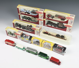 7 Lledo track side model vehicles and a small collection of other model vehicles