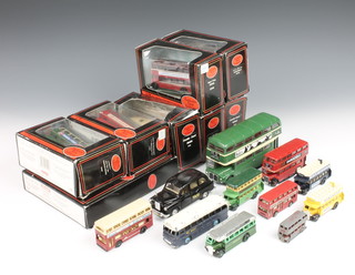9 Exclusive first edition model buses and other model buses