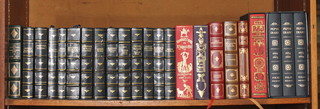 3 Franklin Library volumes and other decorative bindings 