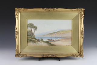 St John, watercolours a pair, signed, "The Adriatic 1914" and "Near Sicily 1908" 6 1/2" x 11 1/2" 
